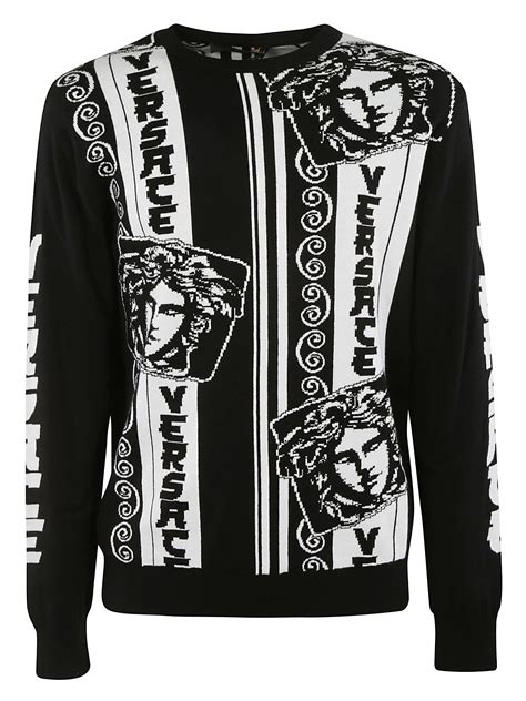 versace pullover gebraucht|versace crew neck sweater.